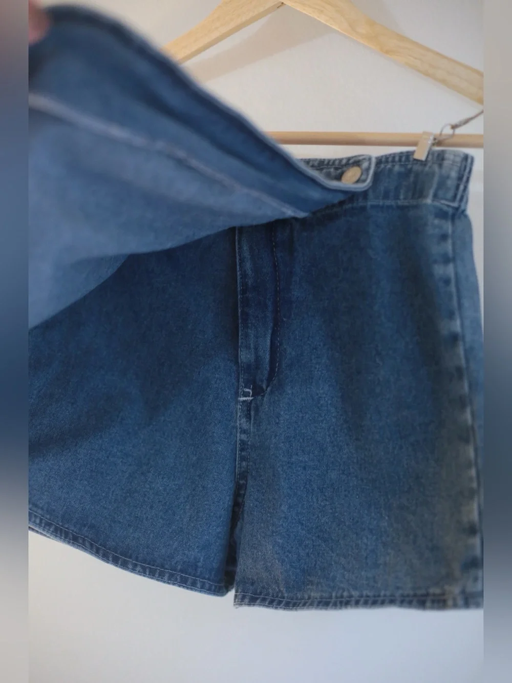 Vintage Carter’s Girls Size 6 Denim Wrap Skort 90s